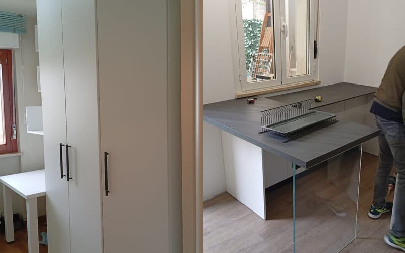 Lavori di montaggio mobili